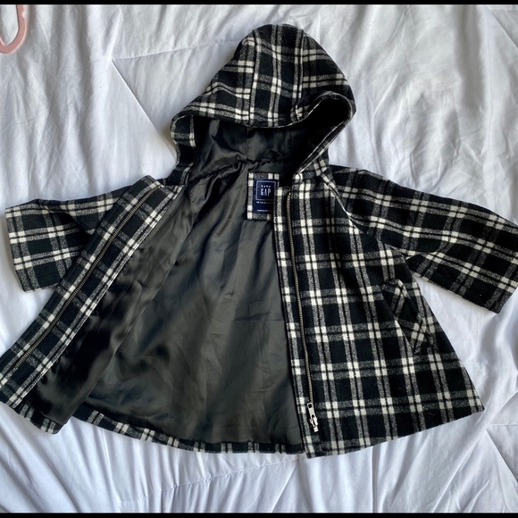 Baby Gap Wool Blend Coat Size 18-24 months - Picture 4 of 7